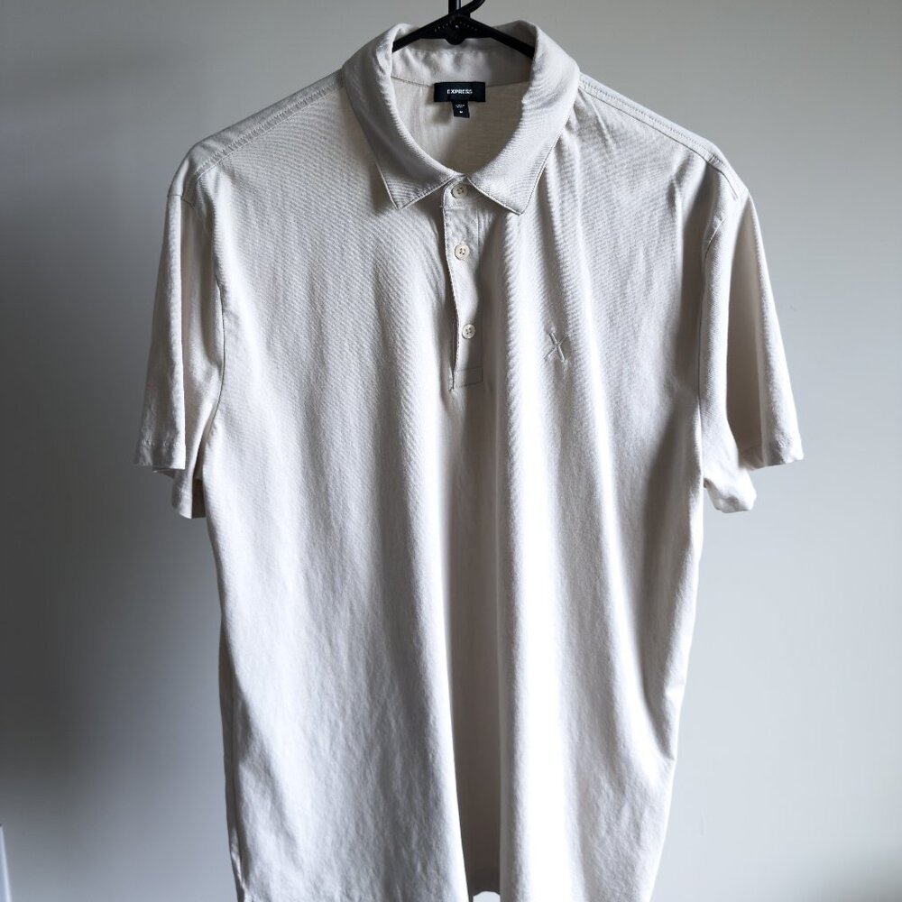 Men's Express Polo Shirt (Beige)